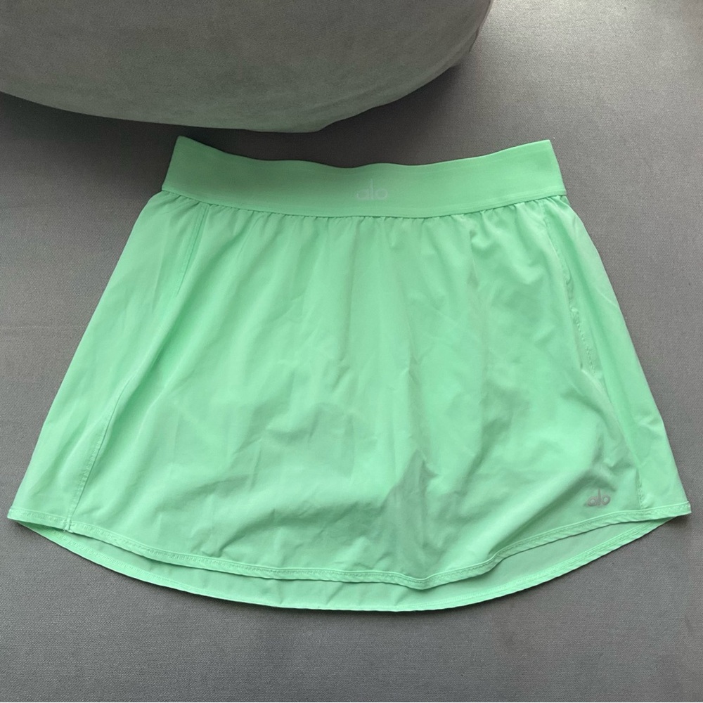 Alo Yoga Match Point Tennis Skirt Ultramint L - Picture 6 of 9